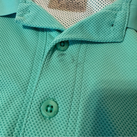 Reel Legends Performance Mens Polo Top Short Sleeved Size Medium - Picture 7 of 10